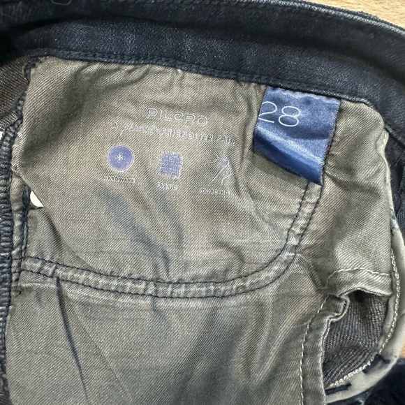 Pilcro The Weekender Flare Jeans Women's Size 28 Blue Denim High Rise 70s - Picture 3 of 7